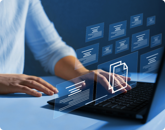 Secure documents and case management
